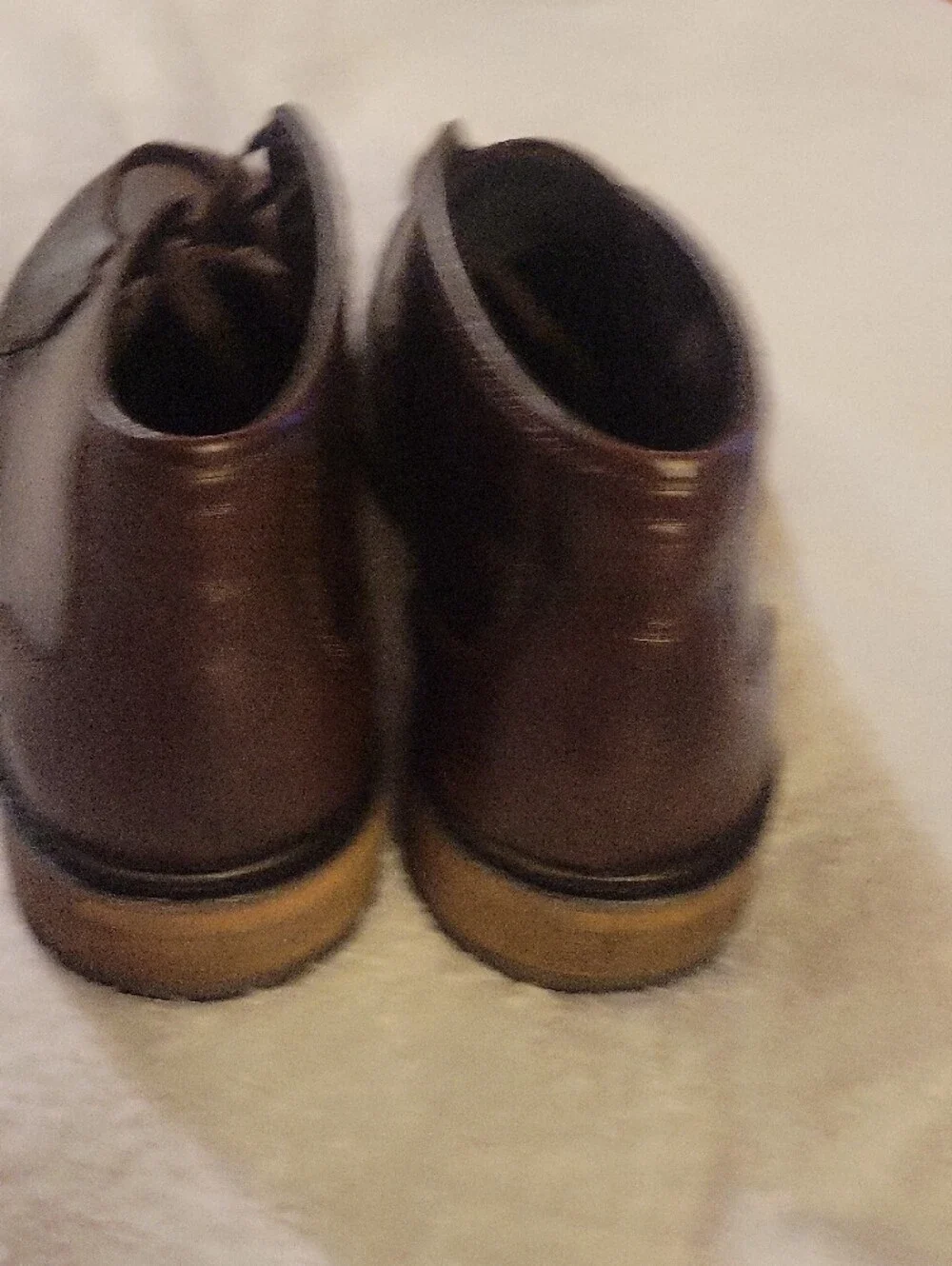 Andrew Marc Dark Brown Leather Chukka Boots
